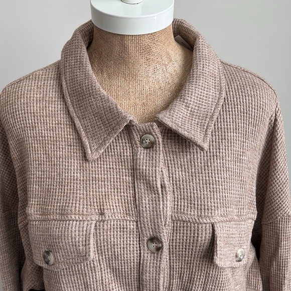 Cozy Co. by Cozy Casual Knit Shacket New - Picture 6 of 7